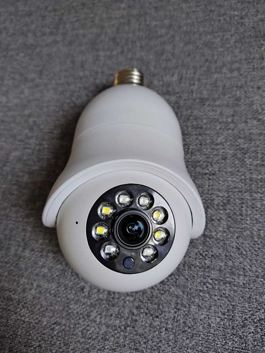 Kamera Żarówka Obrotowa Gwint E27
