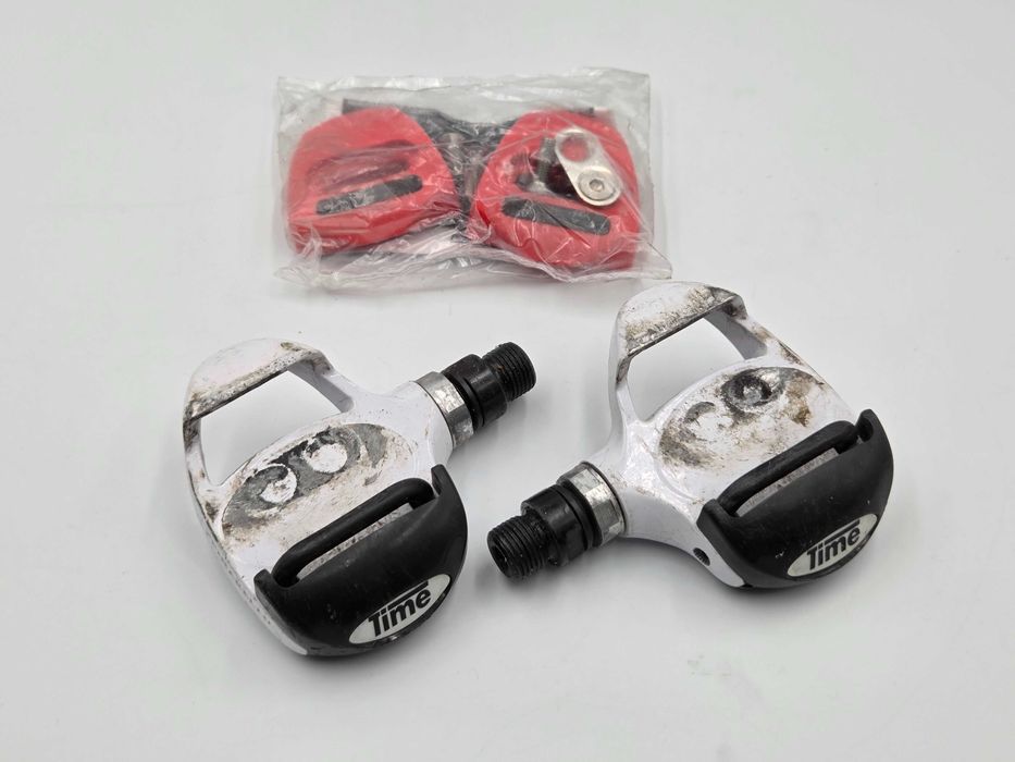 Pedały szosowe TIME Pinarello + bloki / retro