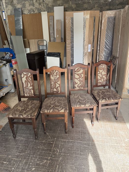 Стільці обідні, крісло обідне