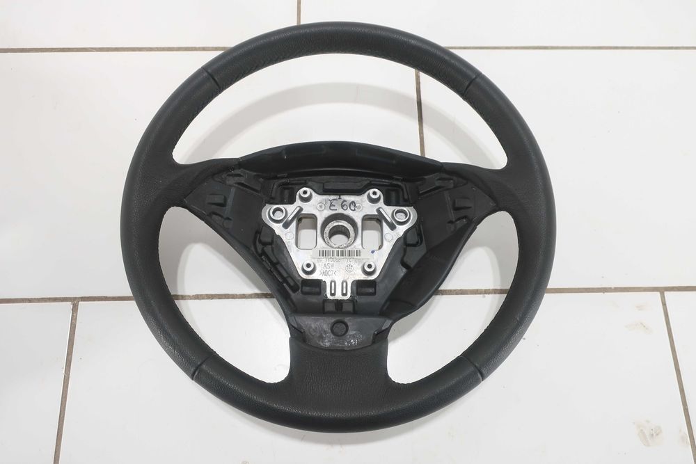 Kierownica Skórzana Skóra Bmw 5 E60 E61 Lci Lift