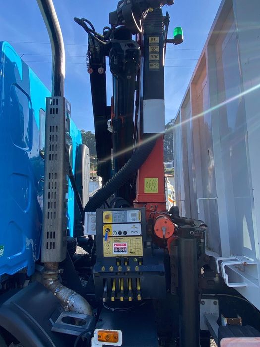 RENAULT PREMIUM 340 GRUA PALFINGER CAIXA TOP !!!