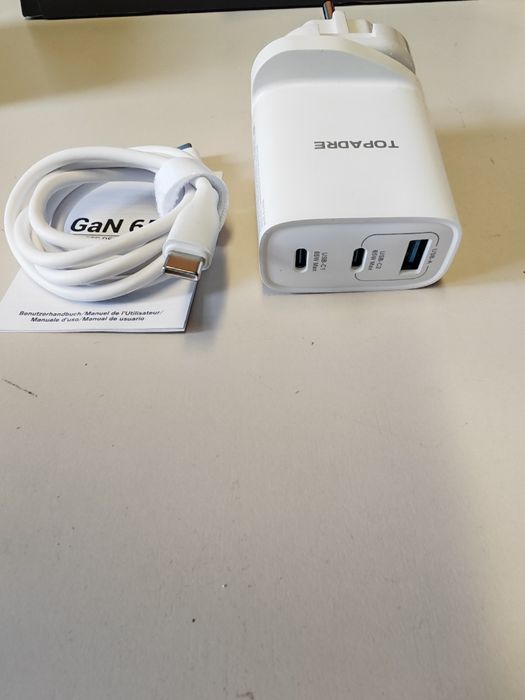 Ładowarka sieciowa USB Gran 65 W  , biała