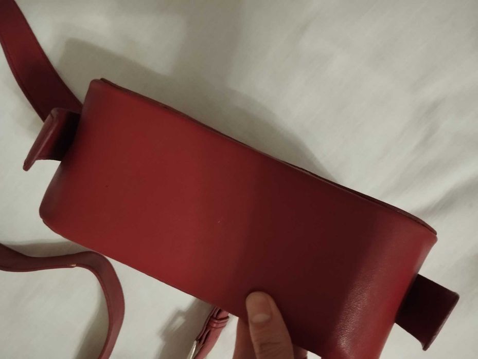 Сумка red Valentino крос боді  22*15*8 червона