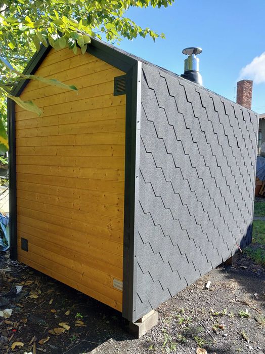 Sauna Zewnętrzna Stodoła z piecem na drewno