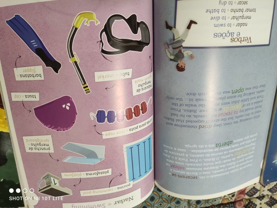 Livros de Aprendizagem de Inglês com Imagens