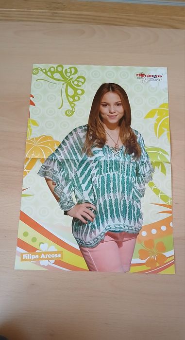 Lote posters Morangos com Açúcar, novos