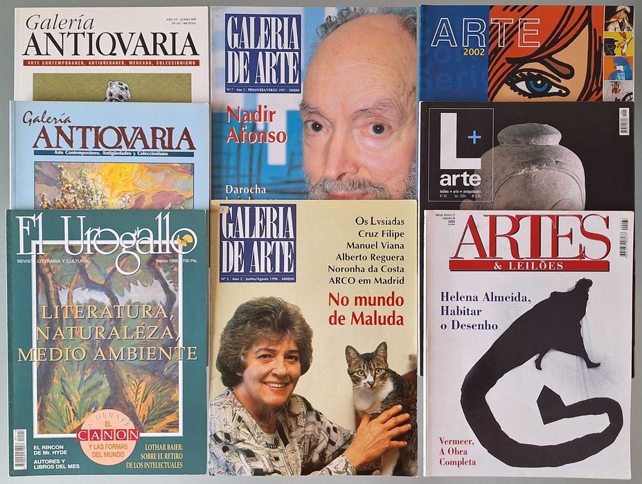 Revistas (Arte, Literatura, Antiguidades e Colecionismo)