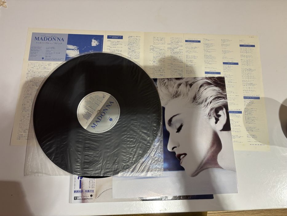 Madonna - True Blue Japan OBI płyta winylowa