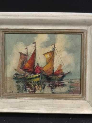 Malarstwo marinistyczne ,sygnowany