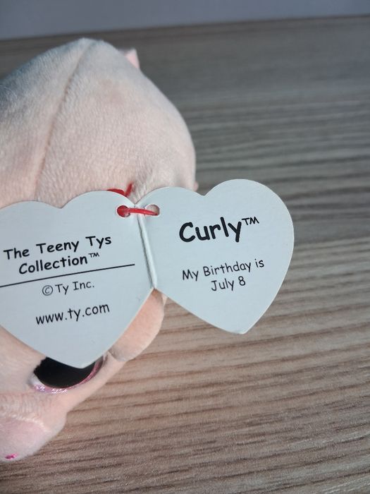 Pluszaki - świnka, pingwin i halloweenowa dynia z przywieszką