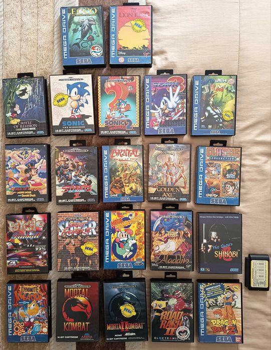 Jogos Sega Mega Drive / Playstation 1 - PS1 / Playstation 2 - PS2