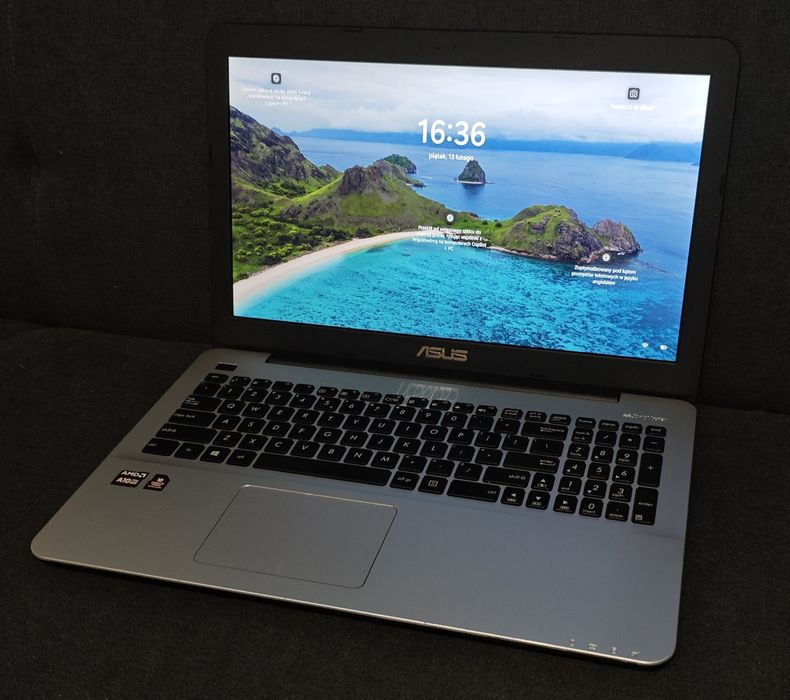 Asus X555QG AMD A10-9600 AMD Radeon R6 M435DX 8/256Gb SSD Nowa Bateria