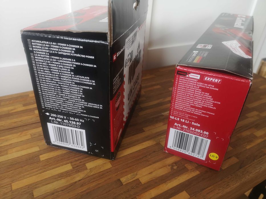 EINHELL GE-LS 18 LI Solo akumulatorowe nożyce do cięcia aku+ładowarka