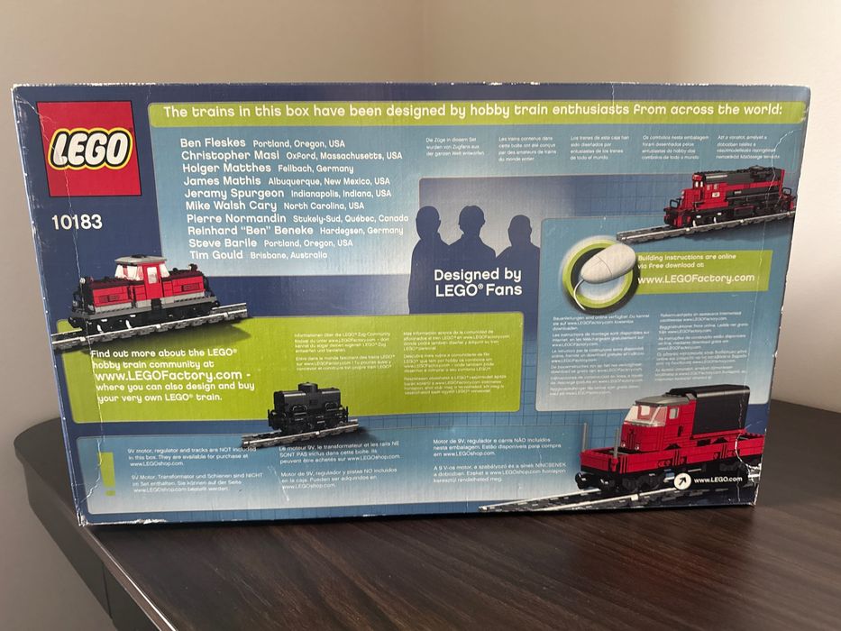 Lego 10183 hobby trains nowy unikat