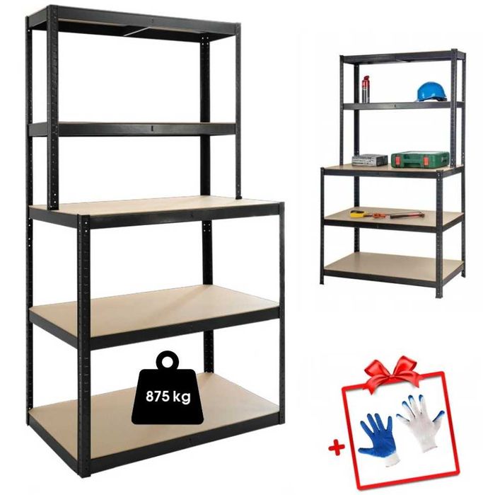 Стелаж металевий 180х90х40 см Збірний 875 кг ‼️ зі складу