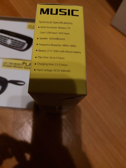 Чудова колонка блютуз Wirellis music
