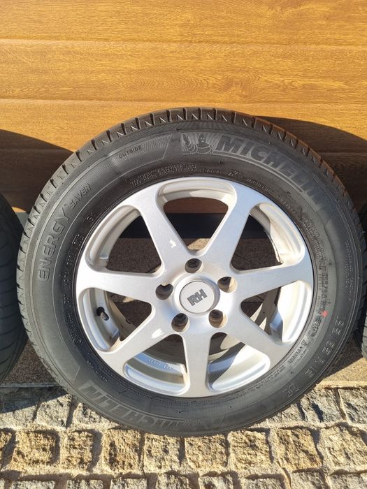 Jantes 15" Fur. 5×112 Pneus 195/65 R15 Michelin