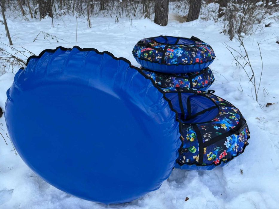 Тюбінг Плюшка Ватрушка Тюбинг 100см з камерою R16 2 види