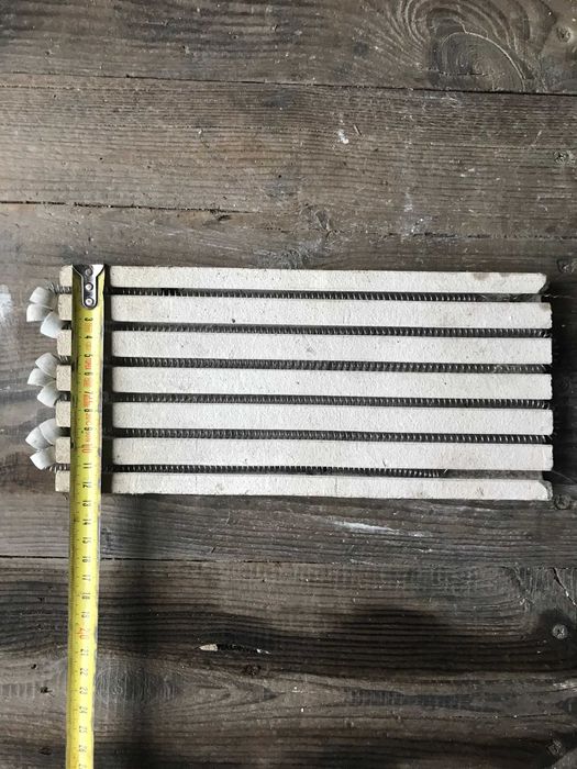 Нагревательный элемент керамика, нихромовая нить в керамике