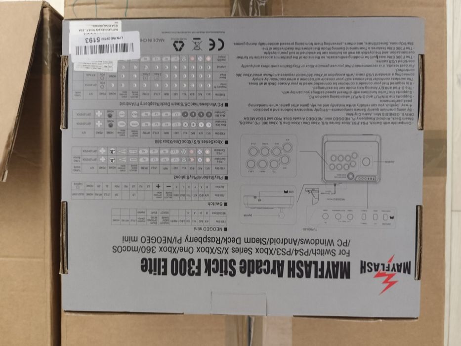 MAYFLASH Arcade Stick F300 Elite.PlayStation Xbox  Nintendo