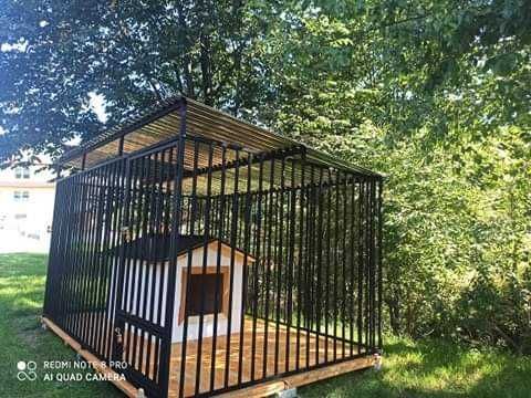 stalowy kojec -klatka-zagroda dla psa 2-2m !! Różne wymiary !