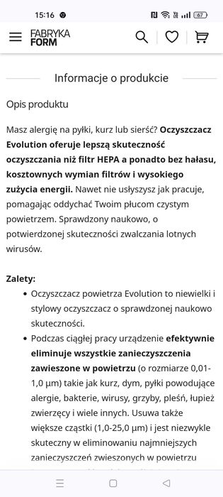 Oczyszczacz powietrza LifeAir