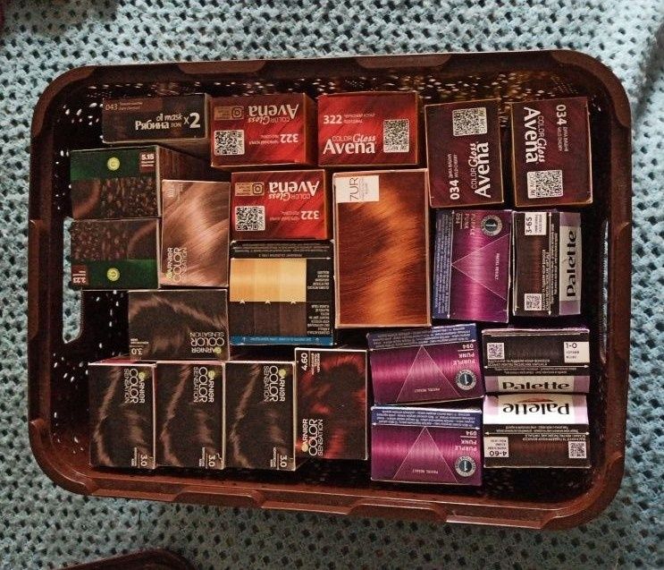 Фарба для волосся Garnier Palette L'Oréal Iq code Schwartzkopf