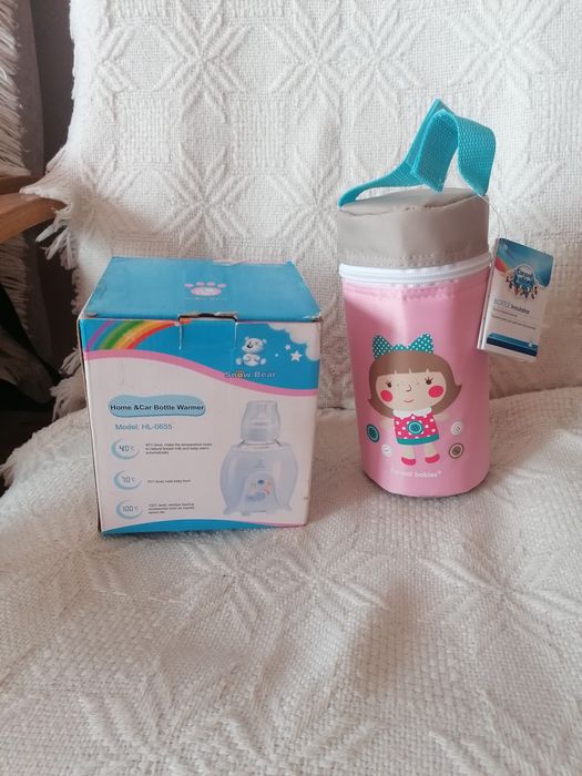 Torba termiczna na butelkę i podgrzewacz do butelek