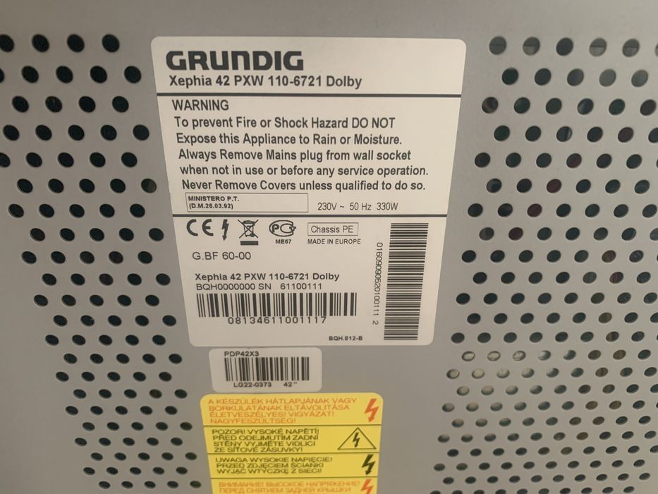TV Grundig plazma 42