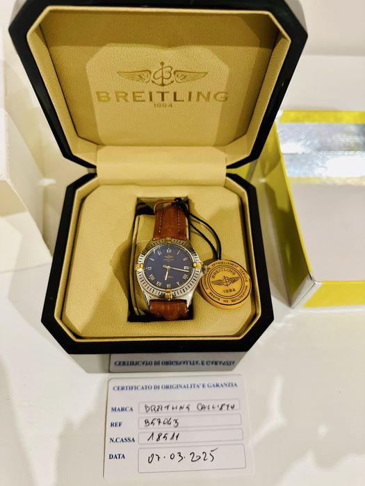 Calutki zestaw, super stan Breitling B57045