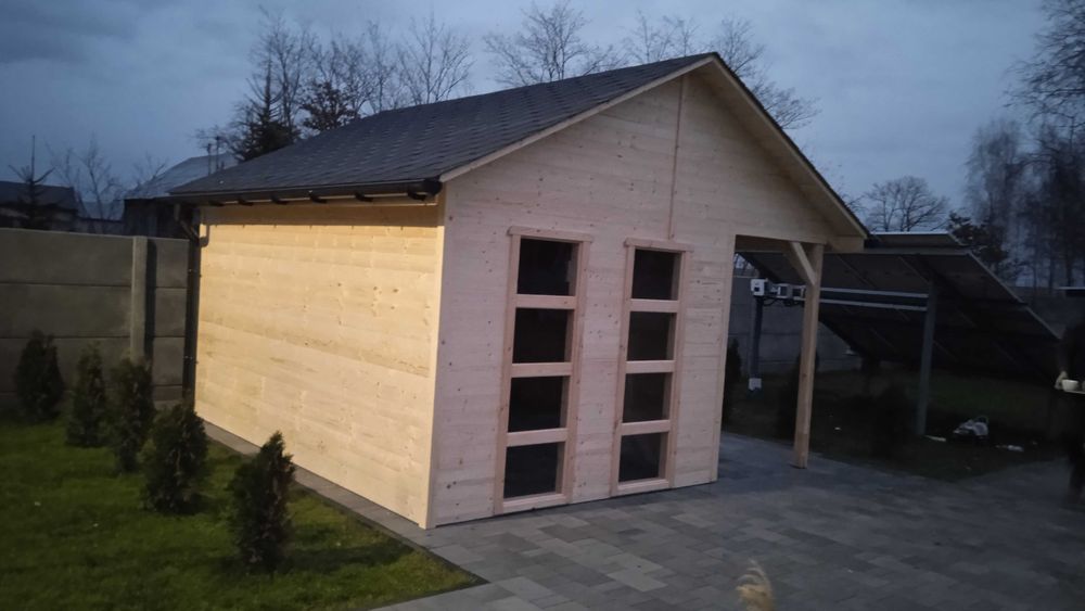 Domek Kordian drewniany na działkę, narzędziowy, domek letniskowy
