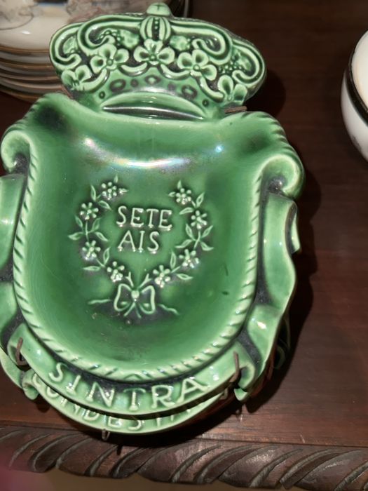 Conjunto de petisqueira porcelana.Sintra Seteais