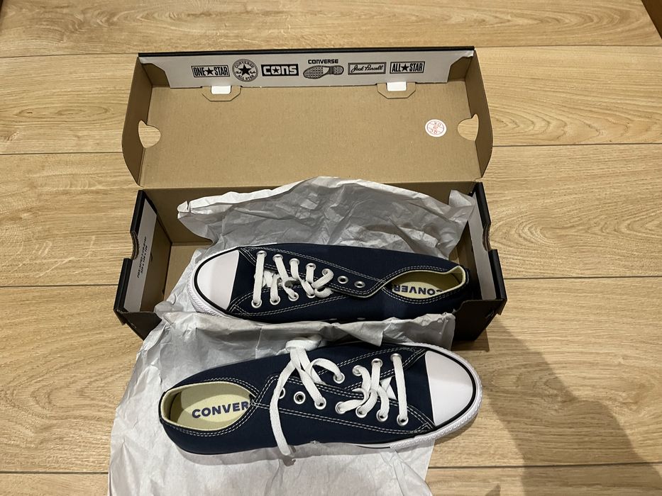 Converse All Stars NOVOS Tamanho 42.5 Low Top Navy Blue