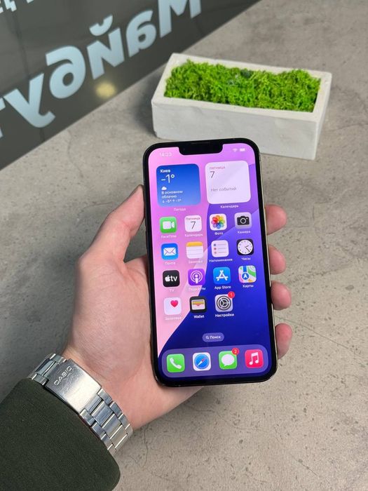 Apple iphone 13 pro 128/256 gb silver graphite акб айфон 13 про 128 гб