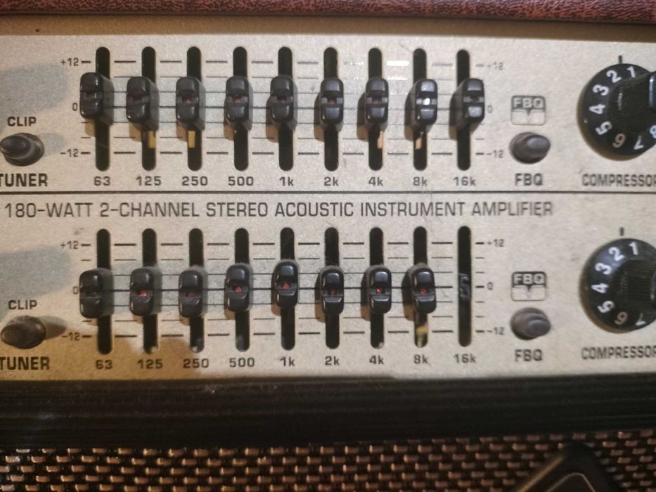 Amplificador Behringer ACX1800 Ultracoustic