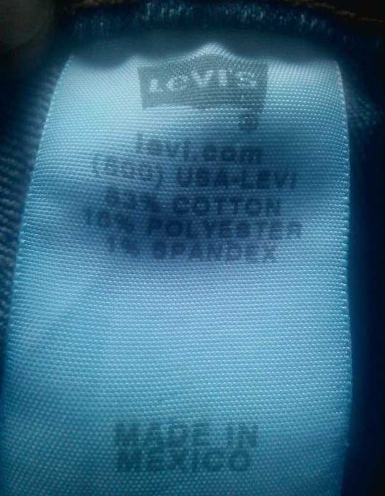 Дівочі джинси стрейчевые Levis 504 Mexico орігінал