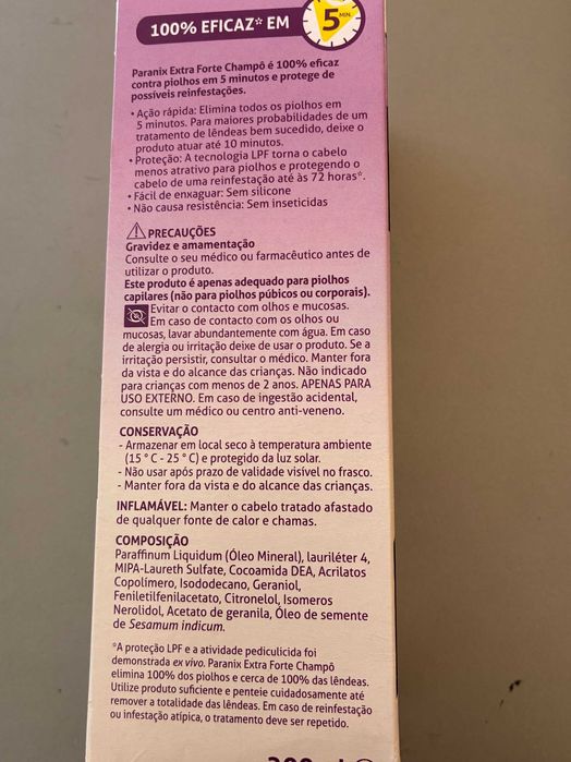 Paranix Extra Forte Champô - 200 ml