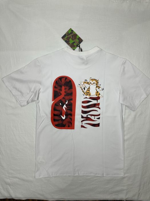 Футболка Bape / tiger / shark / sprayground / бейп / спрейграунд / runner