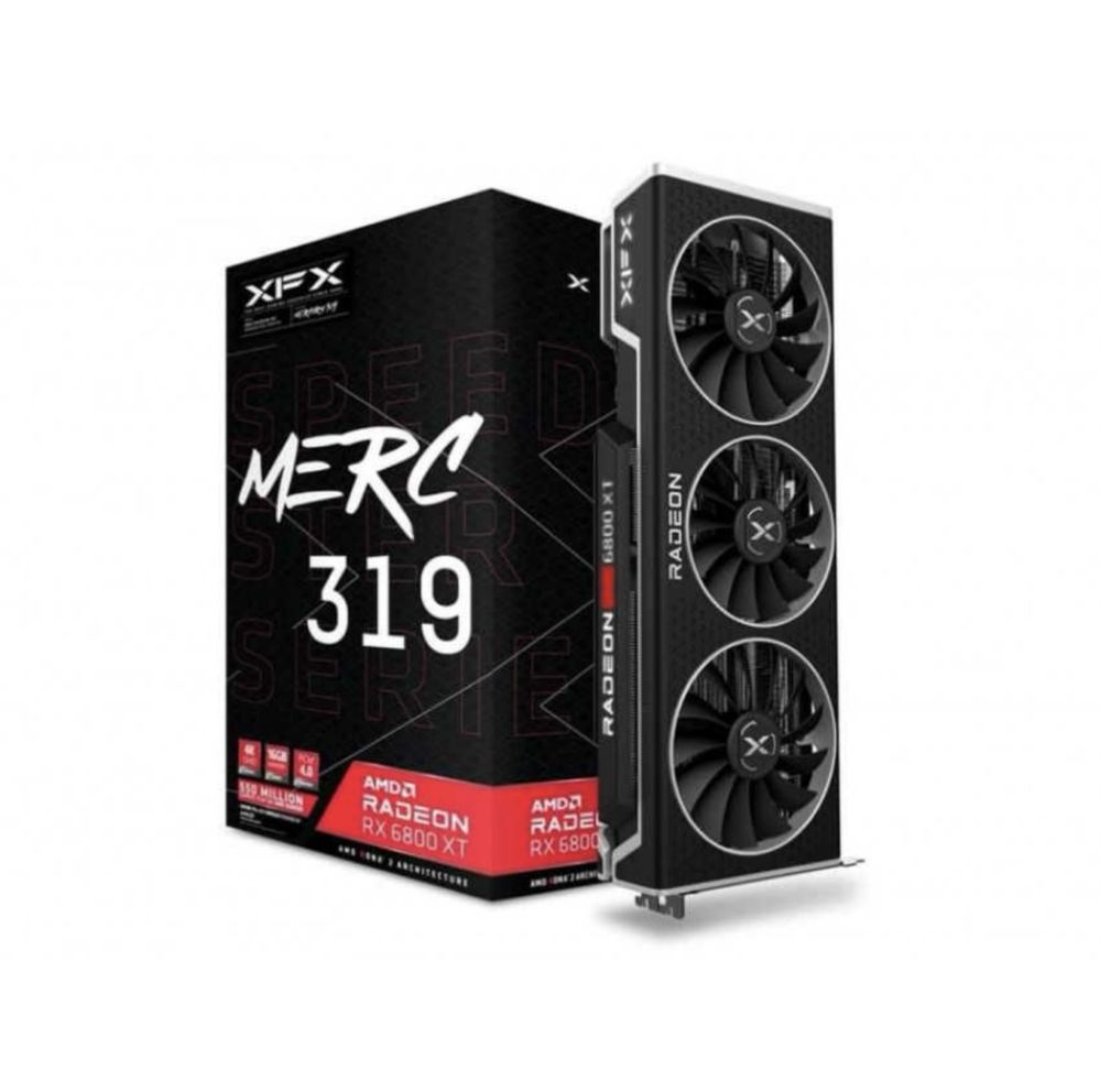 Відеокарта XFX Radeon RX 6800ХТ Speedster MERC 319 16GB (RX-68XTALFD9 ...