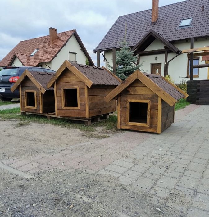 Buda dla psa z ocieploną podłogą
