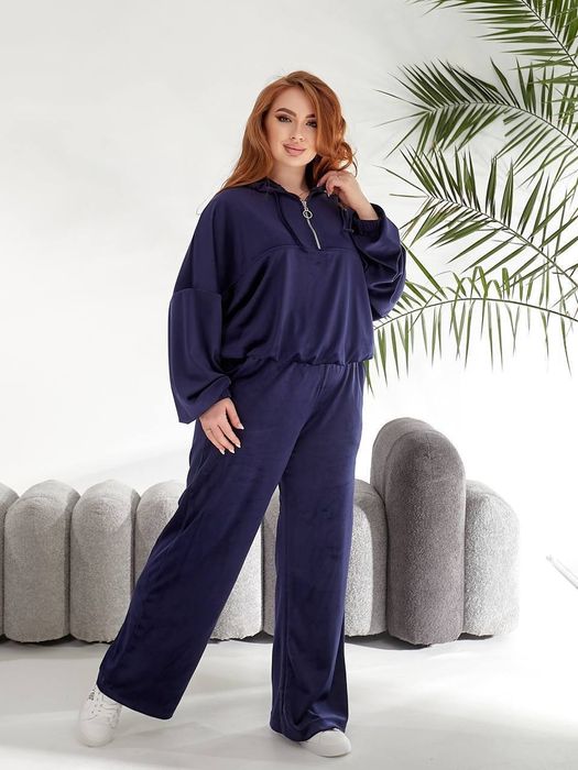 Костюм двійка велюровий