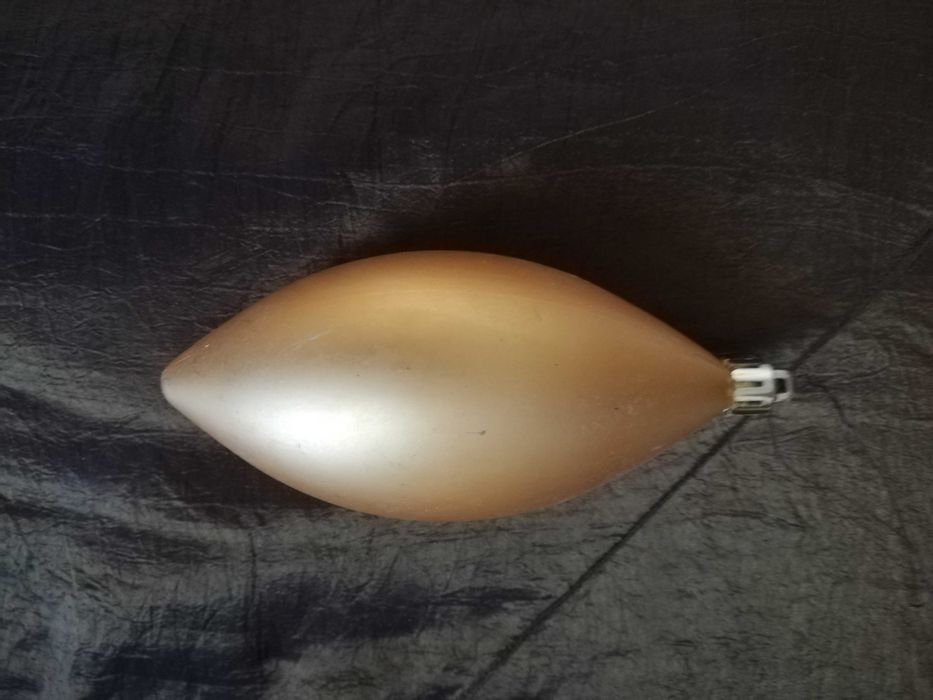 bombka choinkowa podłużna