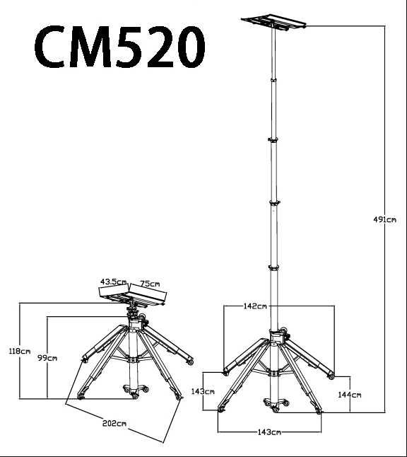 Wypożyczalnia Podnośnik Elektryczny Winda do klimy PILOT h=5m Wynajem