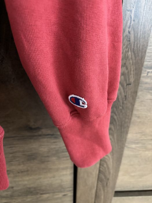 Bluza z kapturem Champion Reverse Weave Vintage L | Heavyweight | USA Logo