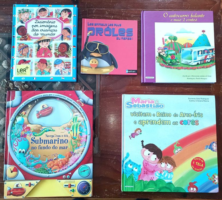 Livros infantis para venda ou troca