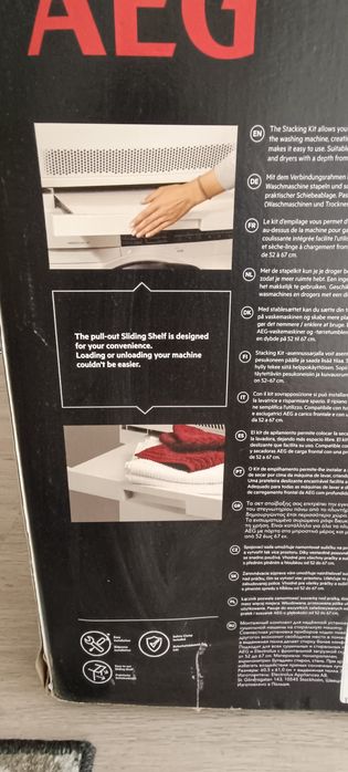 Vendo Kit de Empilhamento Máquinas Lavar e Secar Roupa Novo