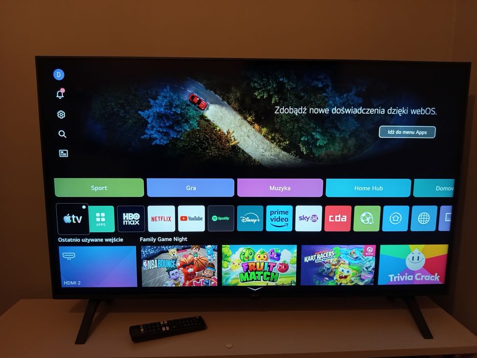 Telewizor LG 43ur781c led 43 4k ultra hd webos HDMI 2.1