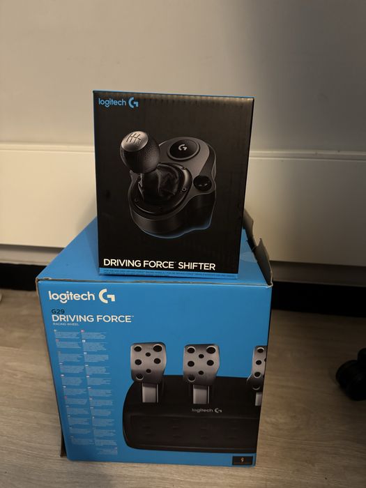 Logitech g29 com Shifter
