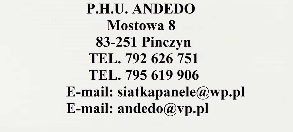 Ogrodzenie Panelowe - ATRAKCYJNA CENA - Wysoka jakość!