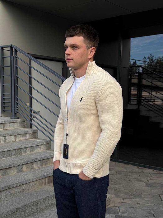 Чоловічий кардиган Polo Ralph Lauren кардиган поло ральф лаурен в'язаний чоловічий кардиган